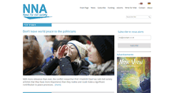 Desktop Screenshot of nna-news.org